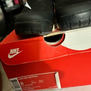 Nike Men’s Big Swoosh Black Sneakers